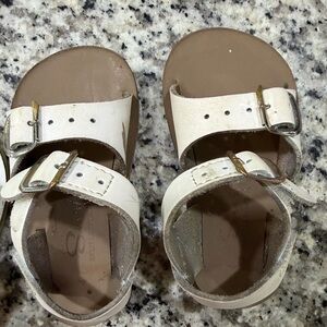 Kids White Sandals